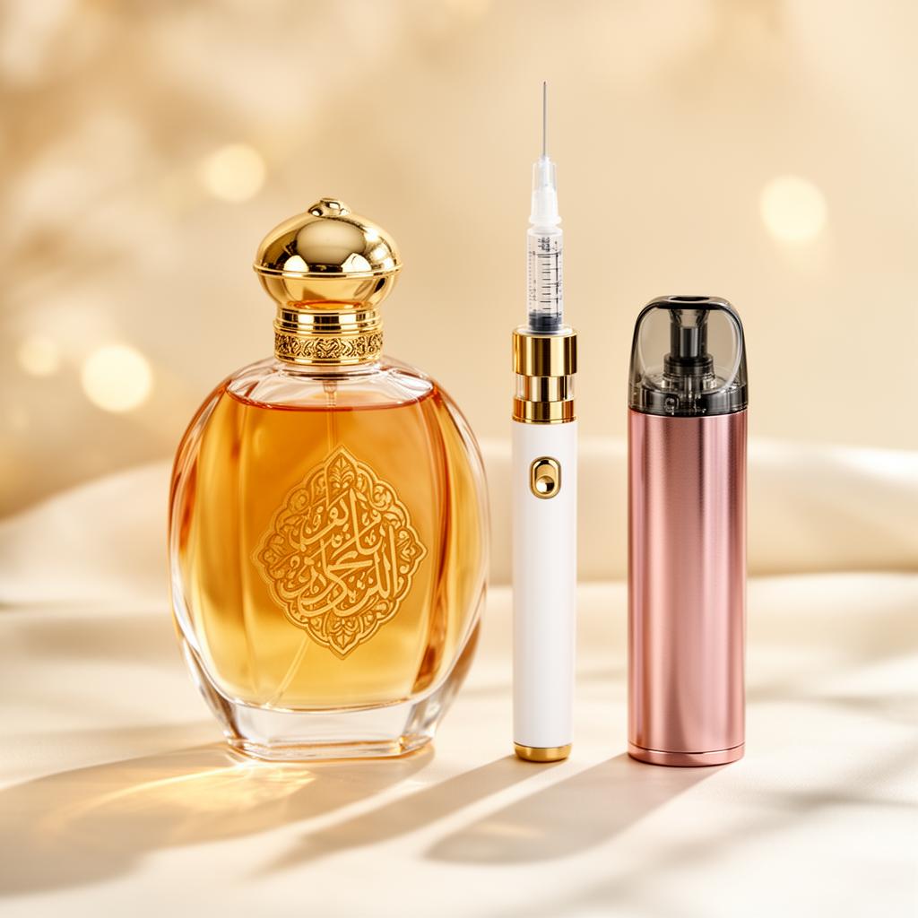 Seleção premium de perfumes árabes e pods Ignite